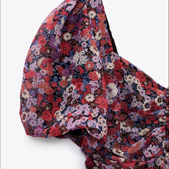 Zara Floral Mini Dress | Small & Medium (Available) - Picture 5 of 5